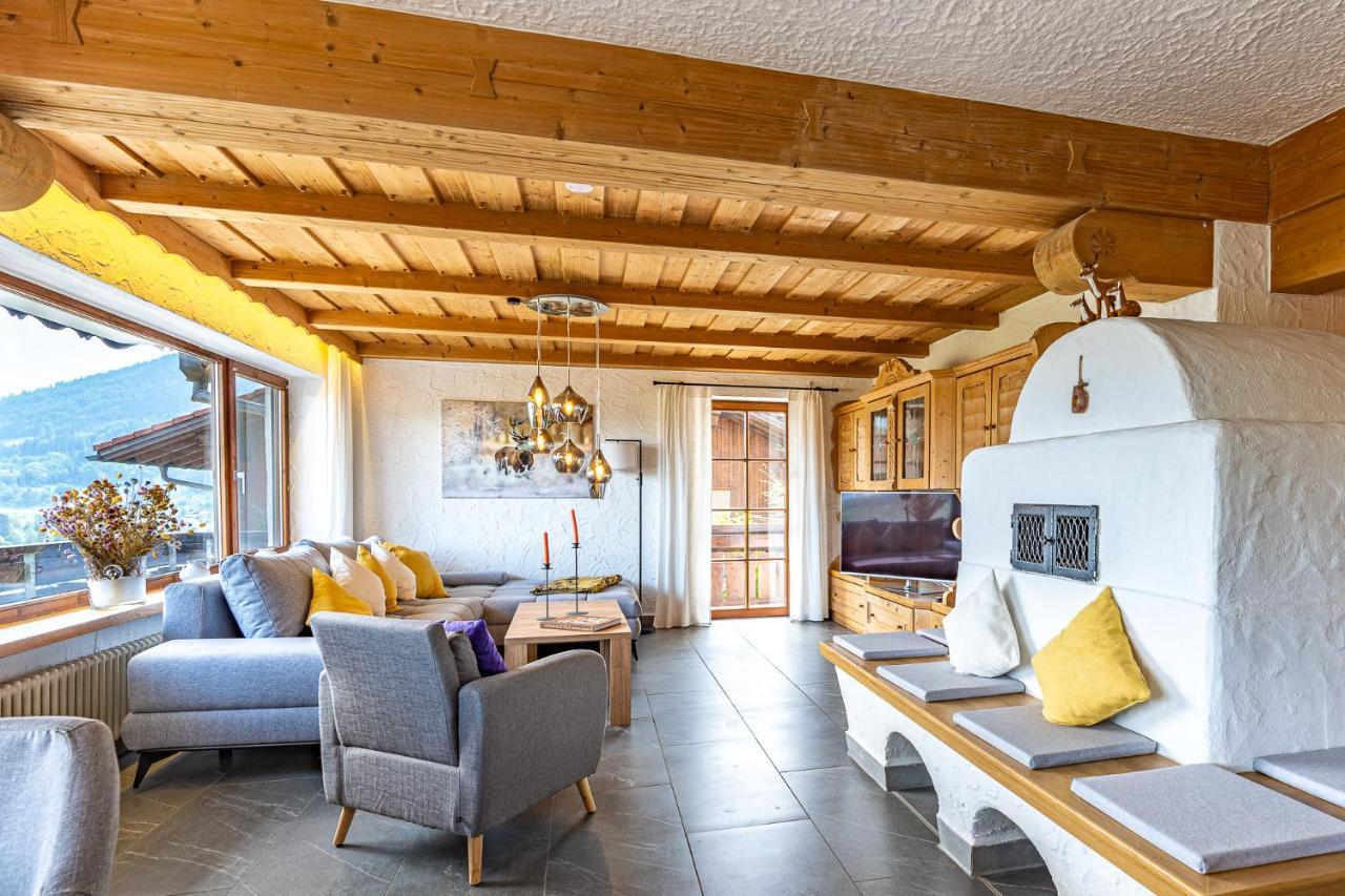 Chalet Alpenpanorama Immenstadt im Allgau Bagian luar foto