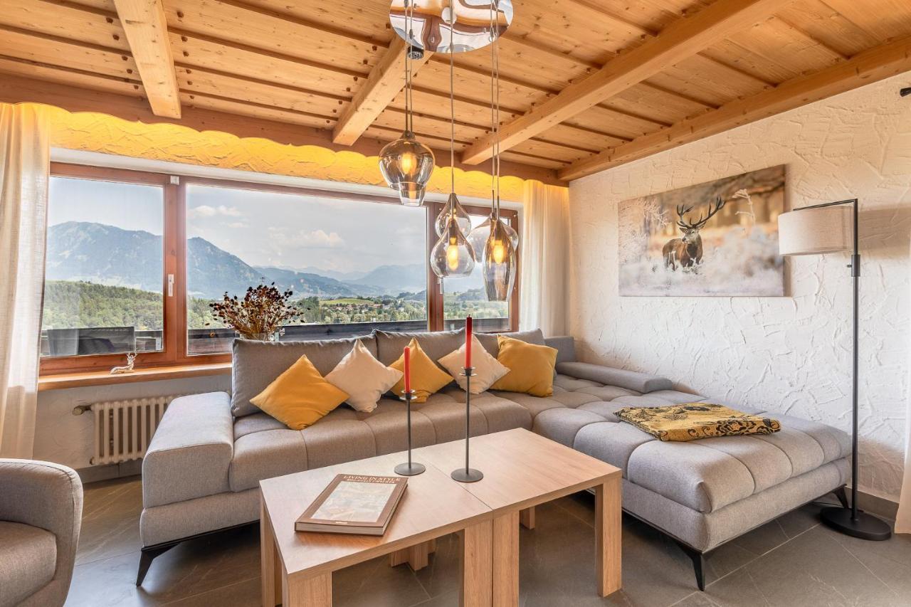 Chalet Alpenpanorama Immenstadt im Allgau Bagian luar foto